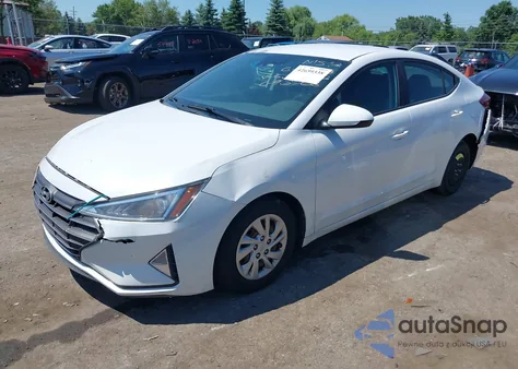 2020 Hyundai Elantra Se из США, поврежденный, VIN 5NPD74LF9LH504462